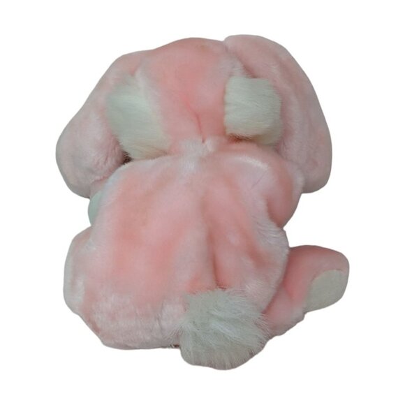 SKM Enterprises Inc Pink Bunny Rabbit Bow Neck Plush Stuffed Animal Soft Toy - Picture 8 of 8
